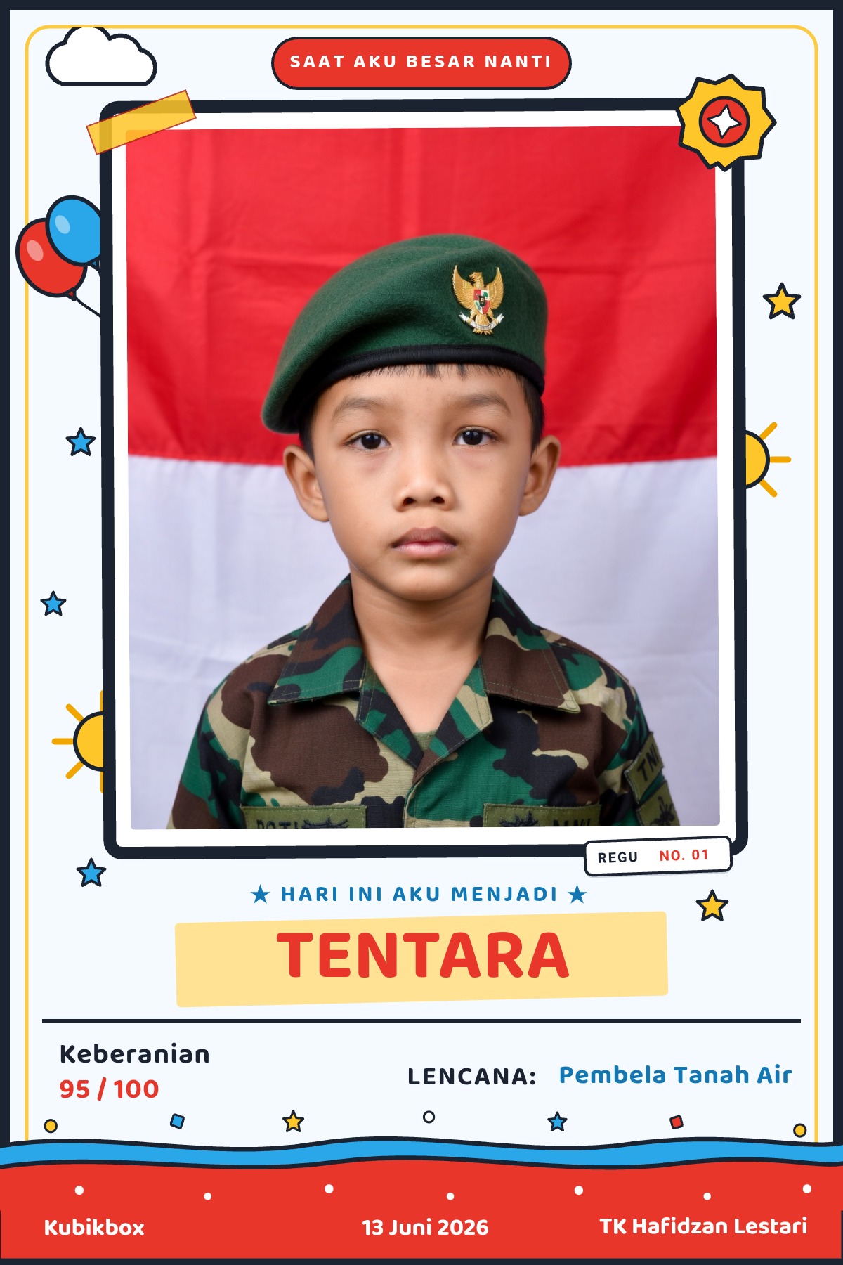 Tentara · Pembela Tanah Air 🎖️