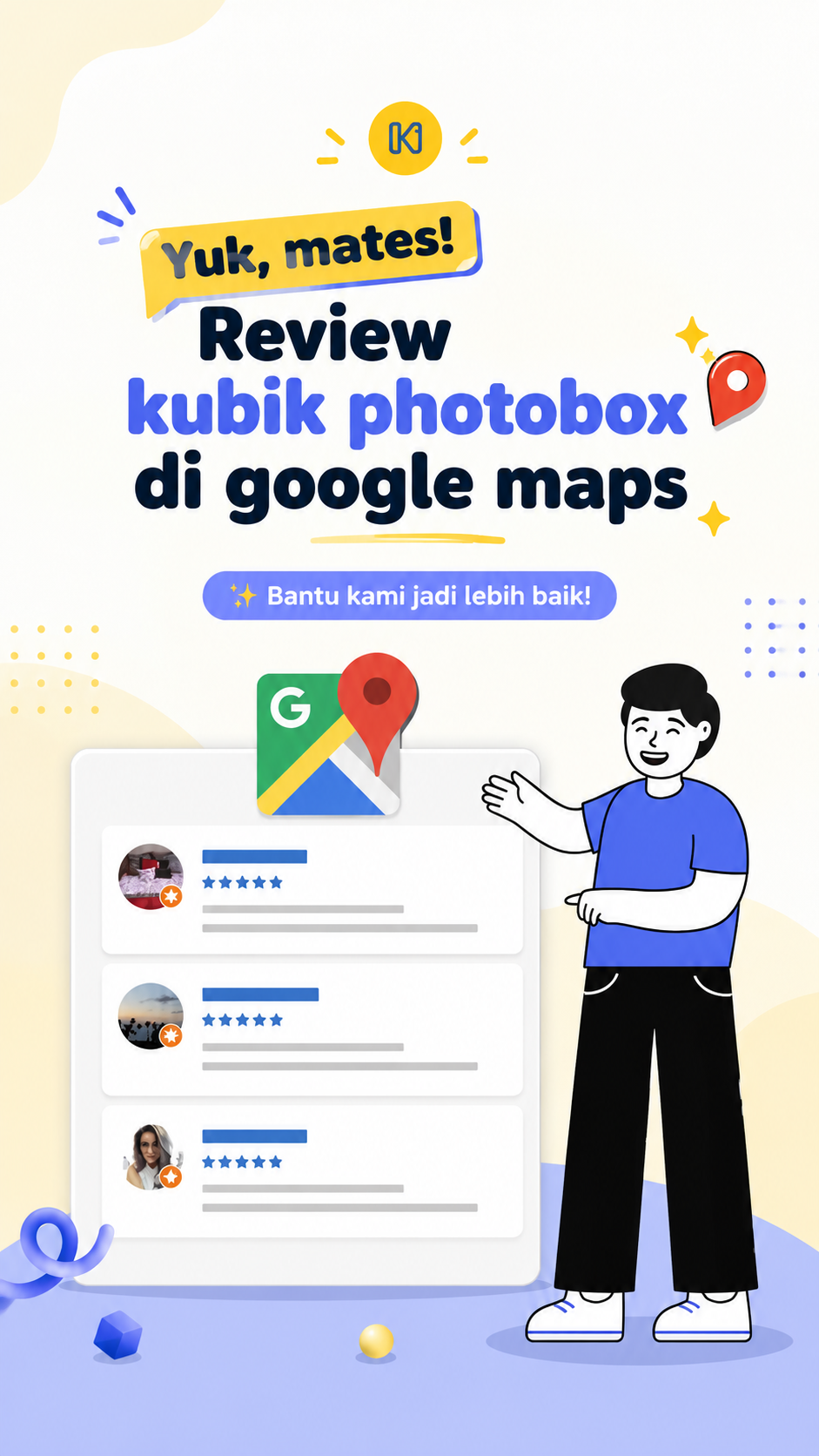 Yuk review kubik photobox di Google Maps